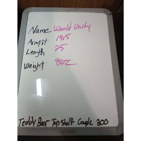 World Unity Shirt Ladies Large Y2K Scoop Neck Short Sleeve - Picture 6 of 6